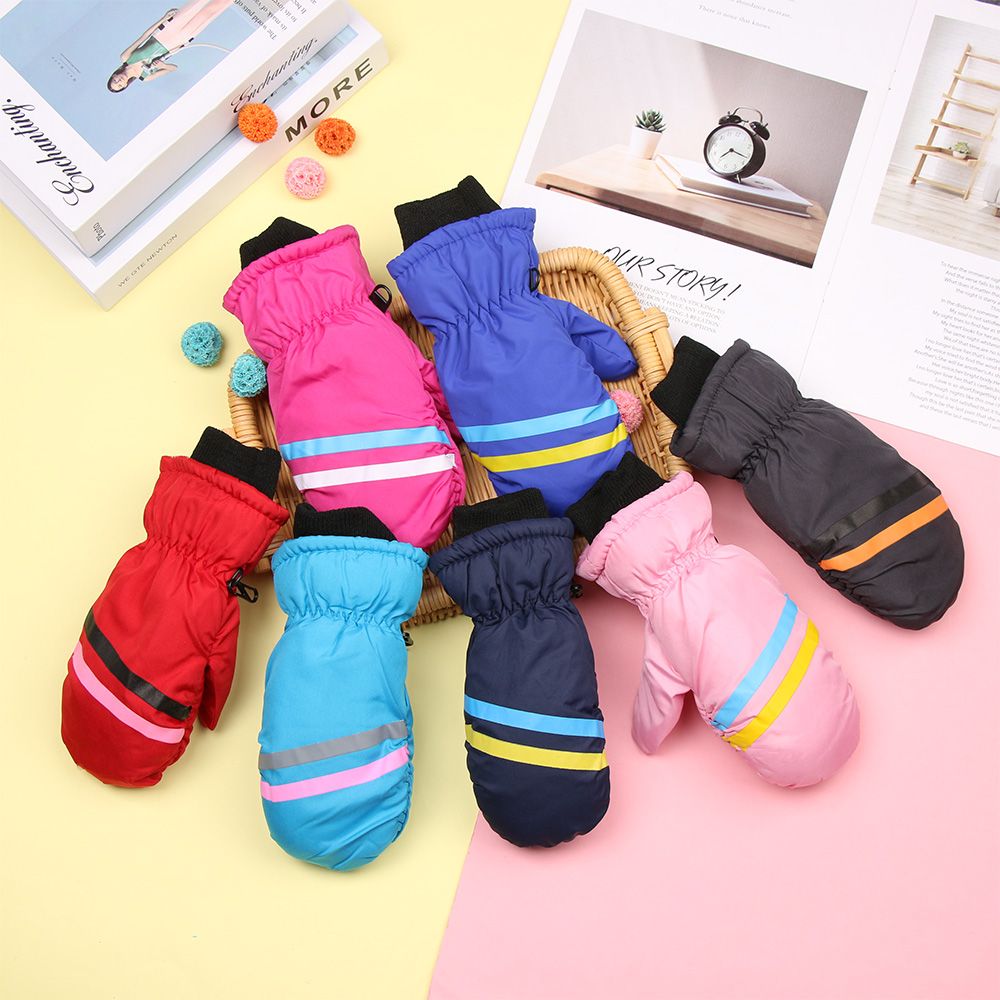 جديد الأطفال أطفال الشتاء الثل - مراجعة Waterproof Mitten Ski وسعره