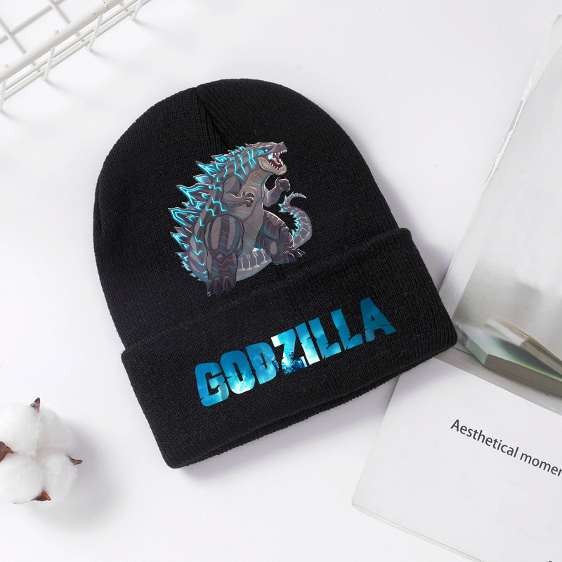 Godzilla محبوك قبعة الشتاء الر - مراجعة Winter Clothing For Boys وسعره
