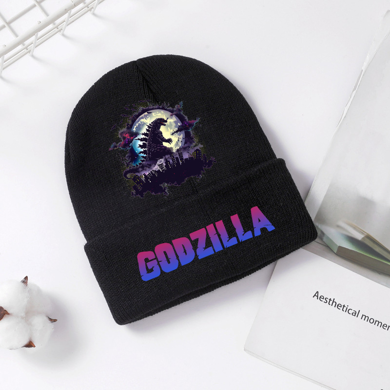 Godzilla محبوك قبعة الشتاء الر - مراجعة Winter Clothing For Boys وسعره
