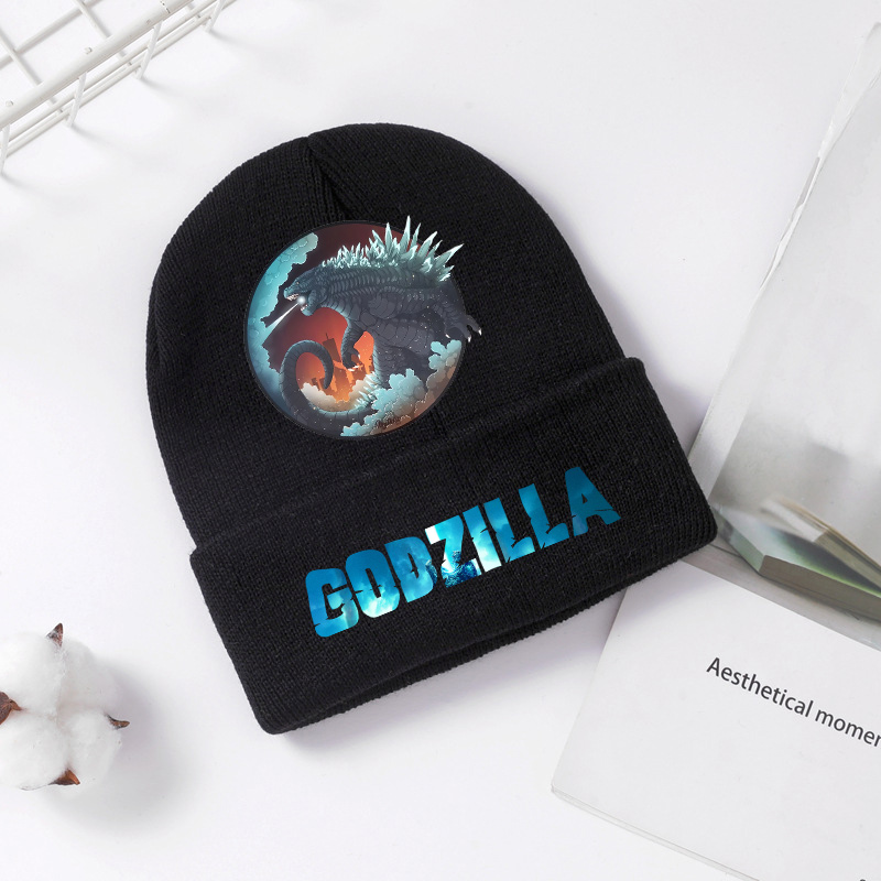 Godzilla محبوك قبعة الشتاء الر - مراجعة Winter Clothing For Boys وسعره