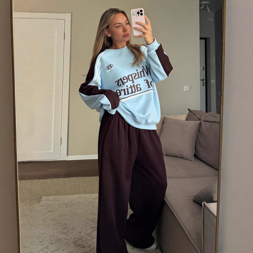 موضة المتناقضة البلوز السراويل - مراجعة Y2K Winter Clothing وسعره
