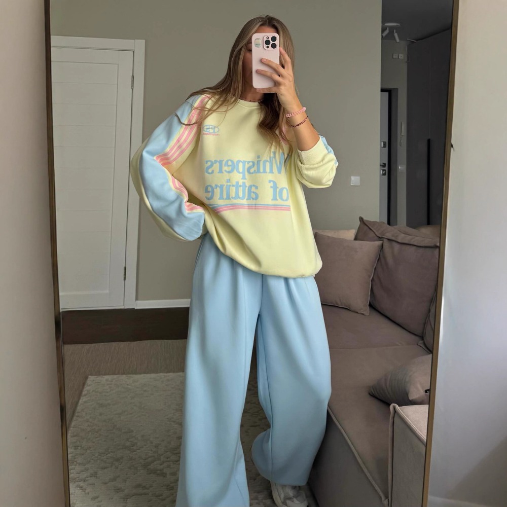 موضة المتناقضة البلوز السراويل - مراجعة Y2K Winter Clothing وسعره